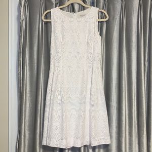 White Lace Cocktail Dress